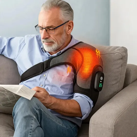 Rejuvacare Shoulderrenew Terapia Tripla Massageador Aquecido