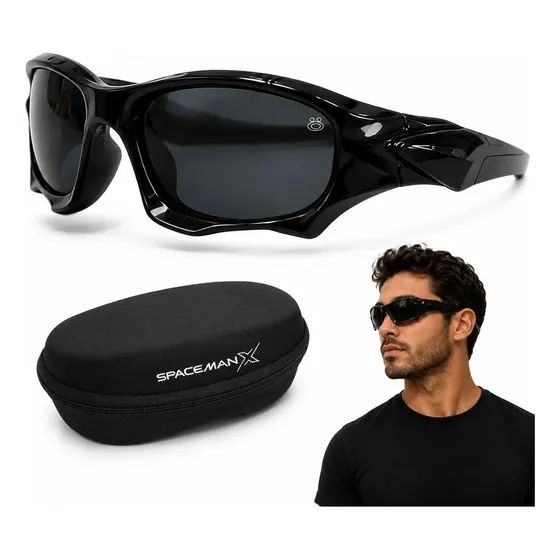 Oculos Sol Uv Esportivo Masculino Premium Protecao + Case
