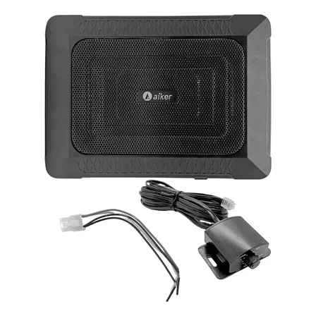 Subwoofer Slim Aiker 6x9 Polegadas 300w Rms Plug & Play Som Preto