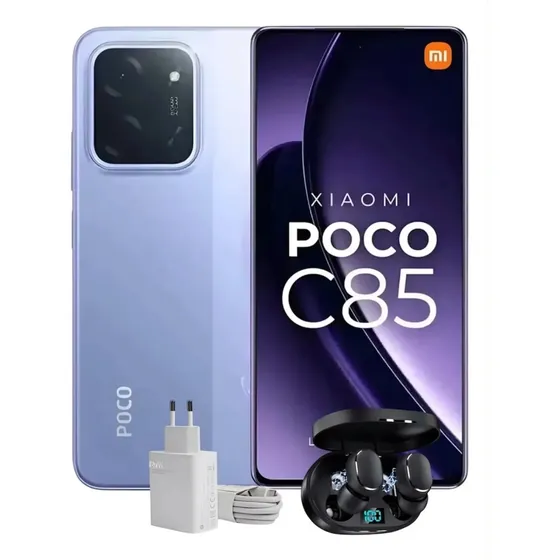 Xiaomi Poco C85 256gb 16 Ram Lançamento 2026 Global Nfc+fone