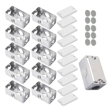 Kit 10x Condulete Multiplo X 3/4 Com Tampa Cega E Tampão