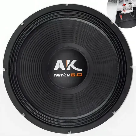 Alto Falante 15 Triton Ak 6.0 3000w Rms 4 Ohms Preto