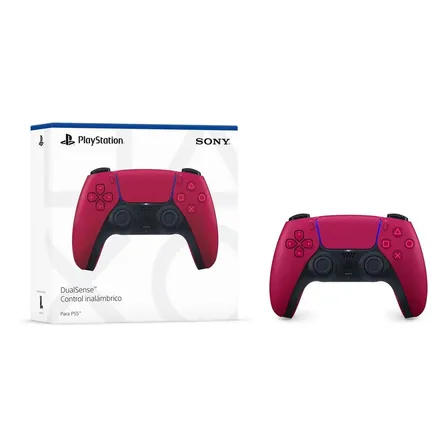 Controle Sem Fio Dualsense Playstation 5 Cosmic Red