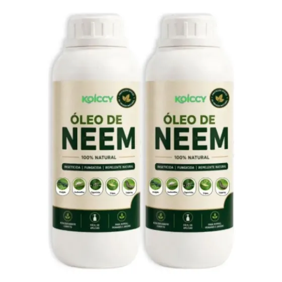 Óleo Neem Concentrado - 1 Lt / 2uni Rende 600lt