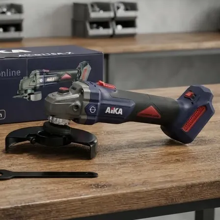 Esmerilhadeira Angular A Bateria 20v Aika 115a-x Brushless