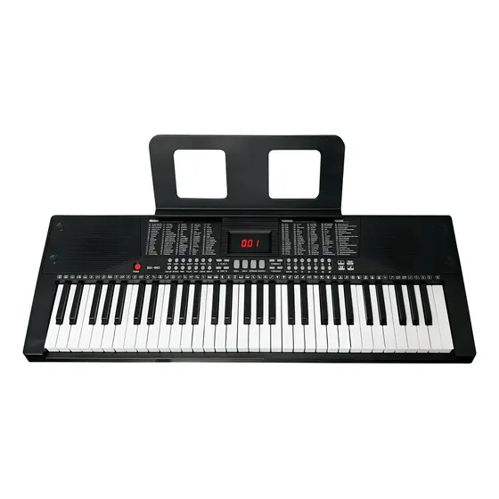 Teclado Musical Profissional 61 Teclas Piano Eletronico