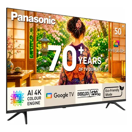 Smart Tv 50 Qled Panasonic W80cpb Google Tv Gaming Hub Audio