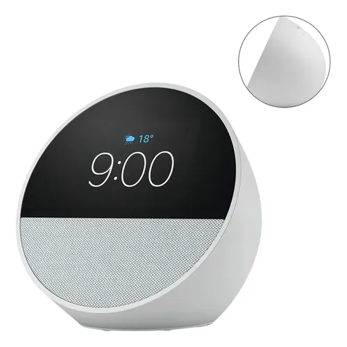 Echo Dot Spot Amazon Com Relógio Caixa De Som Inteligente