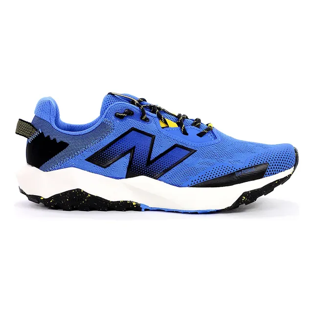 Tênis New Balance Nitrel V6 Masculino Corrida Trilha Azul 42 Br