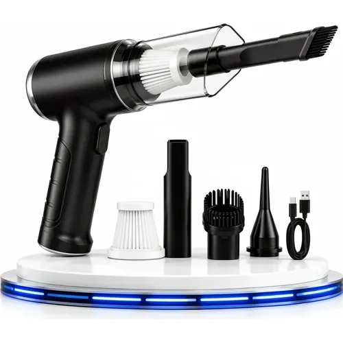Mini Aspirador De Pó Portátil Mini Soprador 3em1 Usb 1 Refil 1 Refil 120w