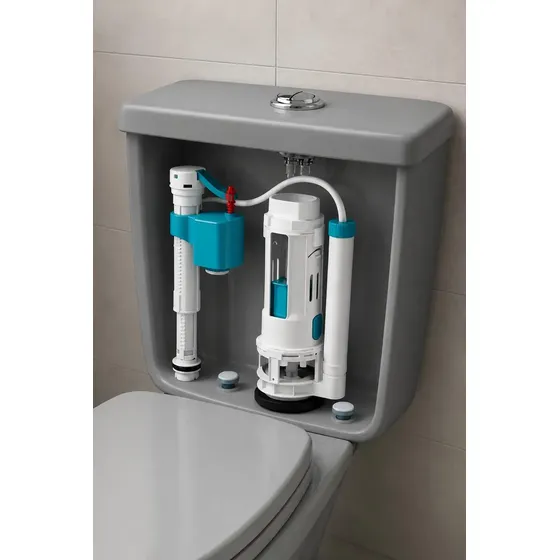 Kit Mecanismo Para Caixa Acoplada 3l/6l Reparo Completo