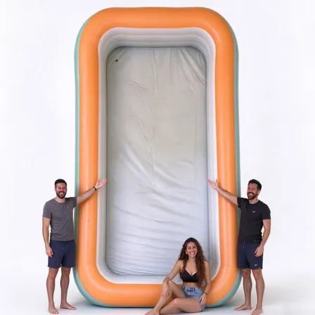 Piscina Inflável Pvc Dobrável 3900 L Portátil 4 M 3 Camadas