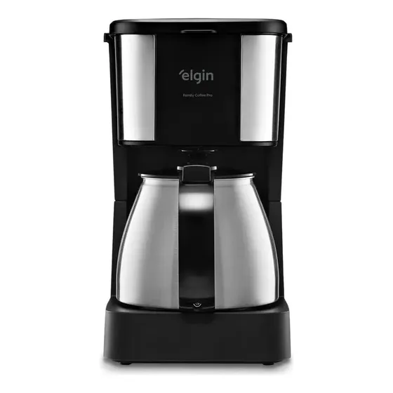 Cafeteira Elétrica 30 Xícaras Com Filtro Lavável Jarra Inox Preto 127v