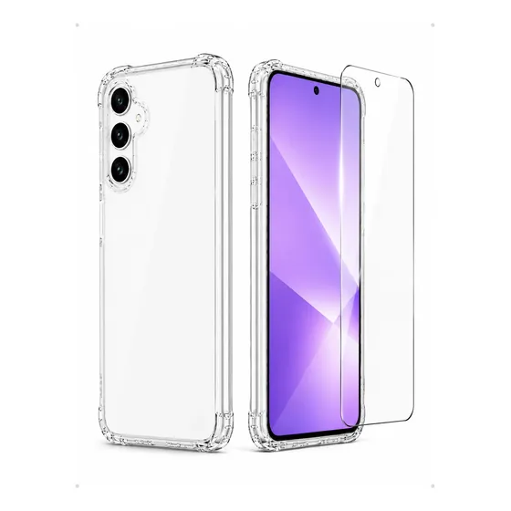 Kit Capa Anti Impacto Samsung + Película Cerâmica 3d