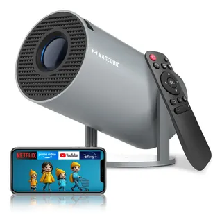 Magcubic Hy300pro 8k Android Wifi 290ansi Portable Projector Cinza 127/220v