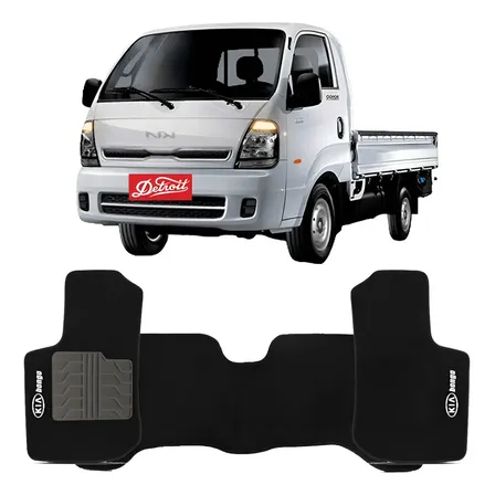 Tapete Kia Bongo 2005 A 2025 Jogo Carpete Preto