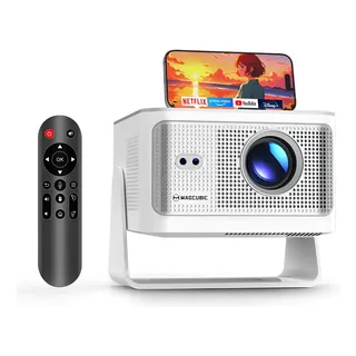 Magcubic Projetor Hy350max Android 14 1080p Bt5.4 900ansi Branco 127/220v