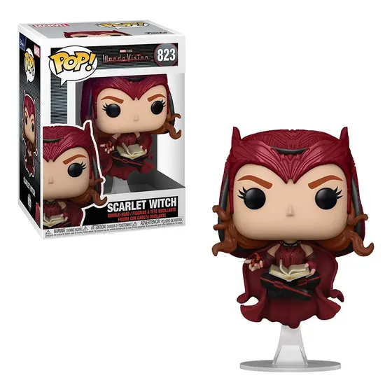 Funko Pop Scarlet Witch 823 Wanda Vision Feiticeira Original