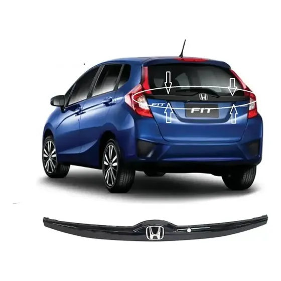 Friso Tampa Traseira Honda Fit 2015 2016 2017 2018 A 2021