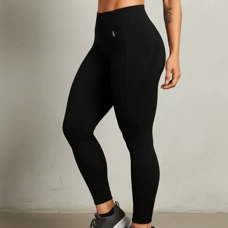 Calça Legging Lupo Max Sem Costura Fitness Poliamida Premium Preto M