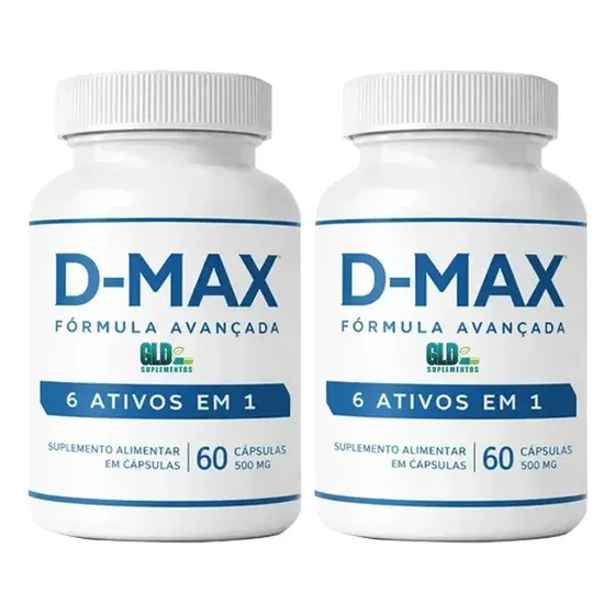 2 D-max 120 Cápsulas Original -fórmula Avançada