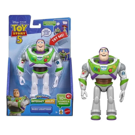 Boneco Pixar Alto-falante Buzz Lightyear De 7