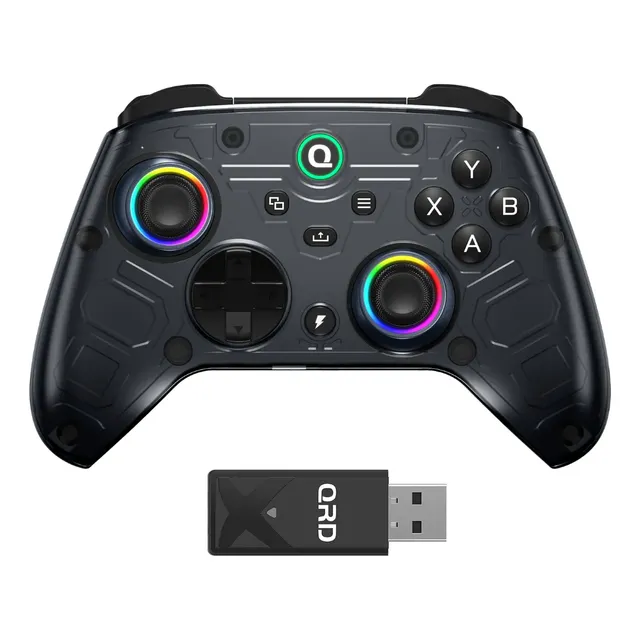 Controle Sem Fio Qrd Ferrox M5 Para Xbox Series X/s Xbox One Preto