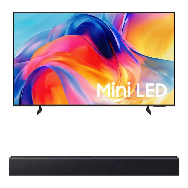 Samsung Smart Tv 50 Mini Led 4k M75h + Soundbar Hw-b400f