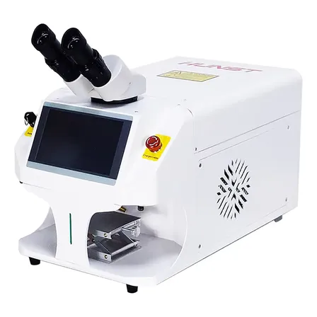 Máquina De Solda A Laser Dghunst Para Joias Com Microscópio 220v 220v 100w