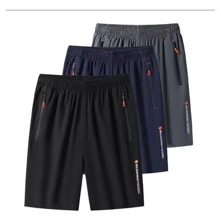 Kit Com 3 Shorts Masculino Bermuda Tactel Academia Treino Sortidos P