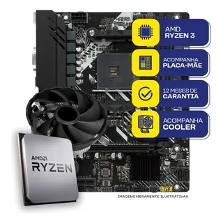 Kit Upgrade Gamer Mcl, Amd Ryzen 3 3200g, A320m
