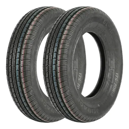 Kit 2 Pneus 175/70 R14 Mirage Mr-163 84t Aro 14 Novos T