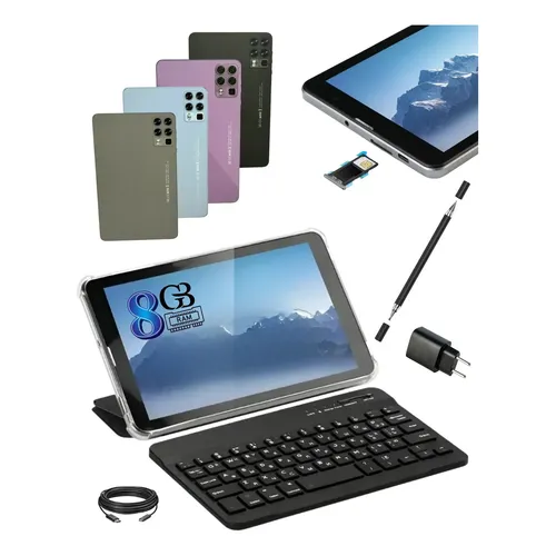 Tablet Profissional Estudo Trabalho C/ Teclado Caneta 512gb Lilás