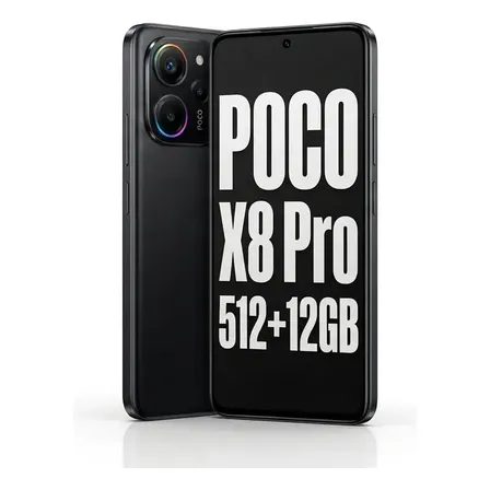 Xiaomi Poco X8 Pro 512gb 12gb Ram Global Lançamento C/ Nfc