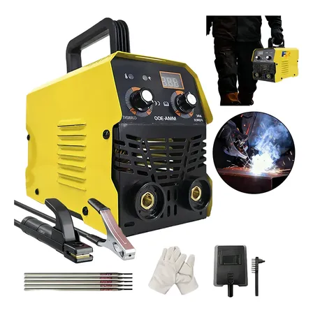 Máquina Inversora Solda Portatil Igbt Profissional Mma 300a