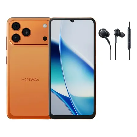 Caap **uranyx Hotwav A17 Pro Max 64 Gb Memoria 12 Gb Ram Laranja - 12.64
