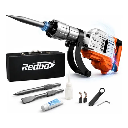 Martelo Rompedor Demolidor Profissional Db1800-70 220v 70j 220v Laranja-claro
