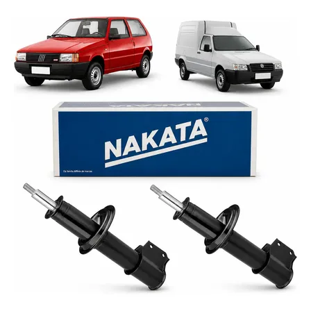 Par Amortecedor Dianteiro Nakata Fiat Uno Mille Fiorino