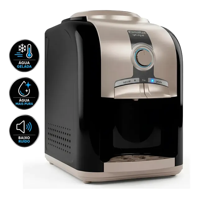 Bebedouro Esmaltec Egm30 Mesa Compressor Água Gelada Mix
