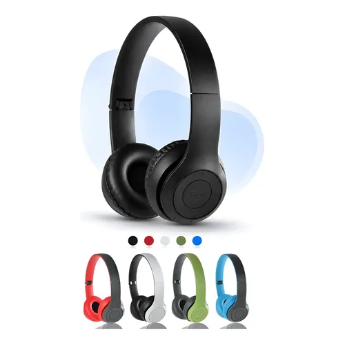 Fone Ouvido Bluetooth 5.0 Wireless Colorido Rádio Preto