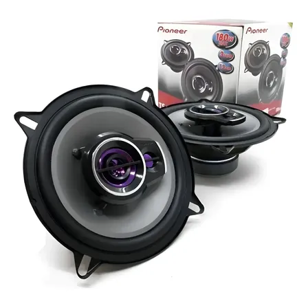 Par De Auto Falantes Pioneer Triaxial 5 50w Rms Ts-1360br