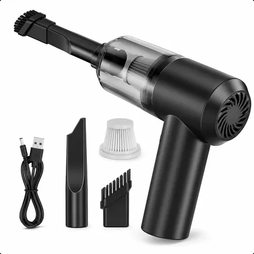 Mini Aspirador Pó Portátil Sem Fio Recarregável Automotivo Variada 127/220v