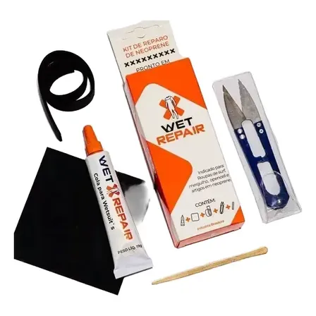 Kit Cola Reparadora P/ Roupa De Borracha Neoprene Natacao