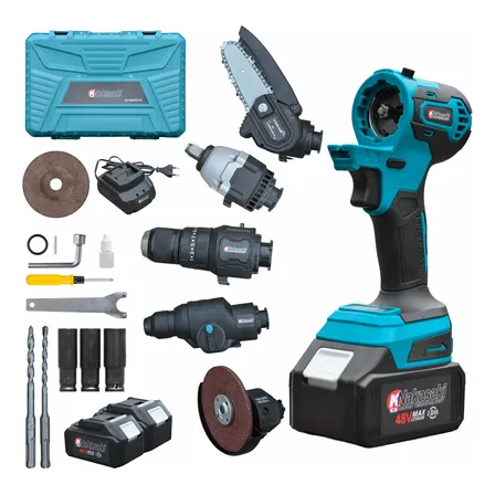 Kit Multi Ferramentas 5 Em 1 A Bateria 48v Profissional