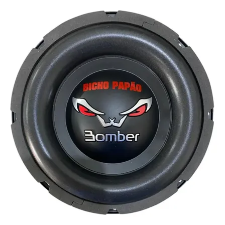 Subwoofer Bixo Papao Bomber 8 Polegadas 600w Grave Batida Preto