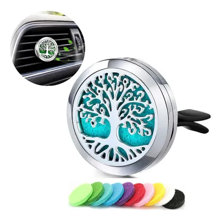 Cheirinho Para Carros Odorizador Automotivo Ar Perfume Aroma Prateado Diversas