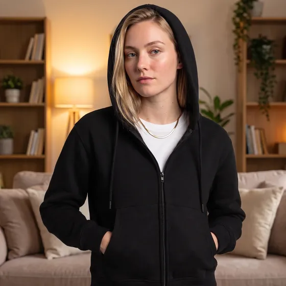 Jaqueta Moletom Feminina Com Capuz Mercado Livre Basics