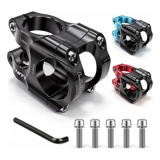 Mesinha Bike Lunje Mesa Guidão Curta Avanço Mtb 31.8mm 35mm