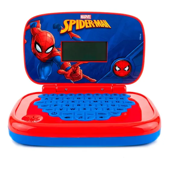 Brinquedo Laptop Do Homem Aranha Educativo Infantil Bilíngue