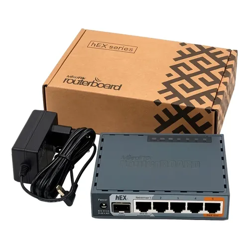 Mikrotik Rb760igs Routerboard Com Nota Fiscal + Patch Cord